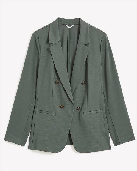 Knit Slub Blazer