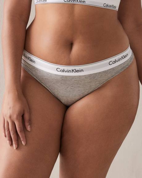 Cotton Thong - Calvin Klein