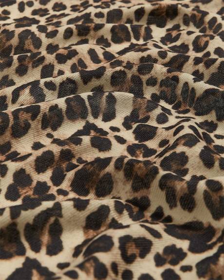 Animal Print Neck Scarf