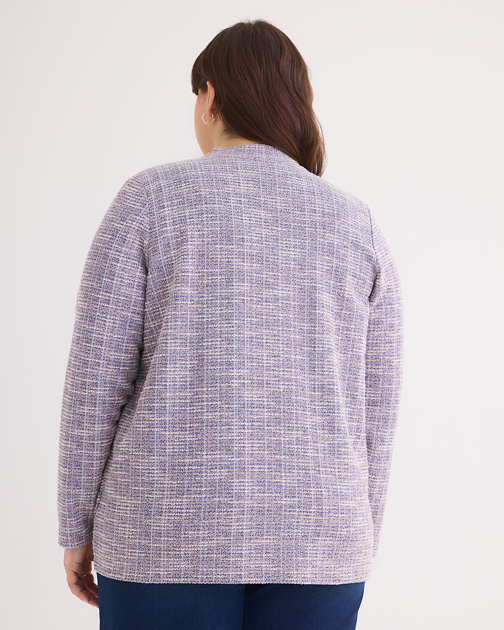 Knit cardigan deals with pockets