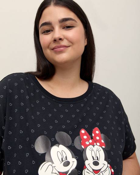 Mickey Mouse Short-Sleeve Pyjama Top - Disney