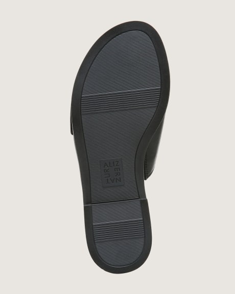 Regular Width, Slip On Sandal with Decorative Buckle - Naturalizer