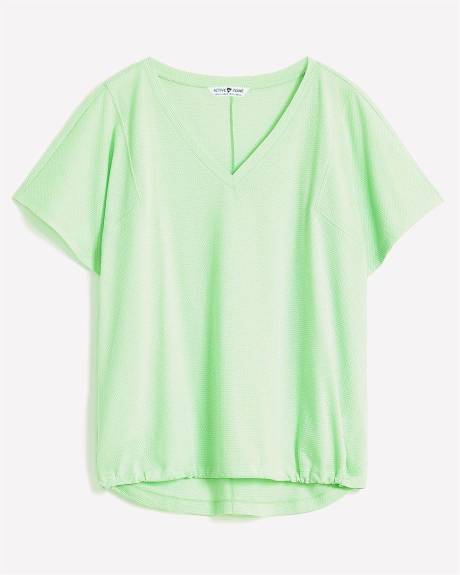 T-Shirt avec col en V - Active Zone