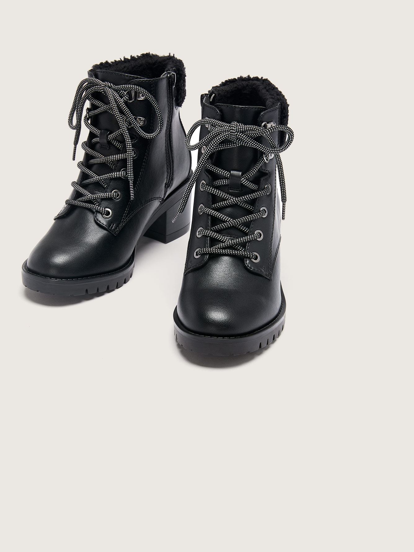 botte militaire femme