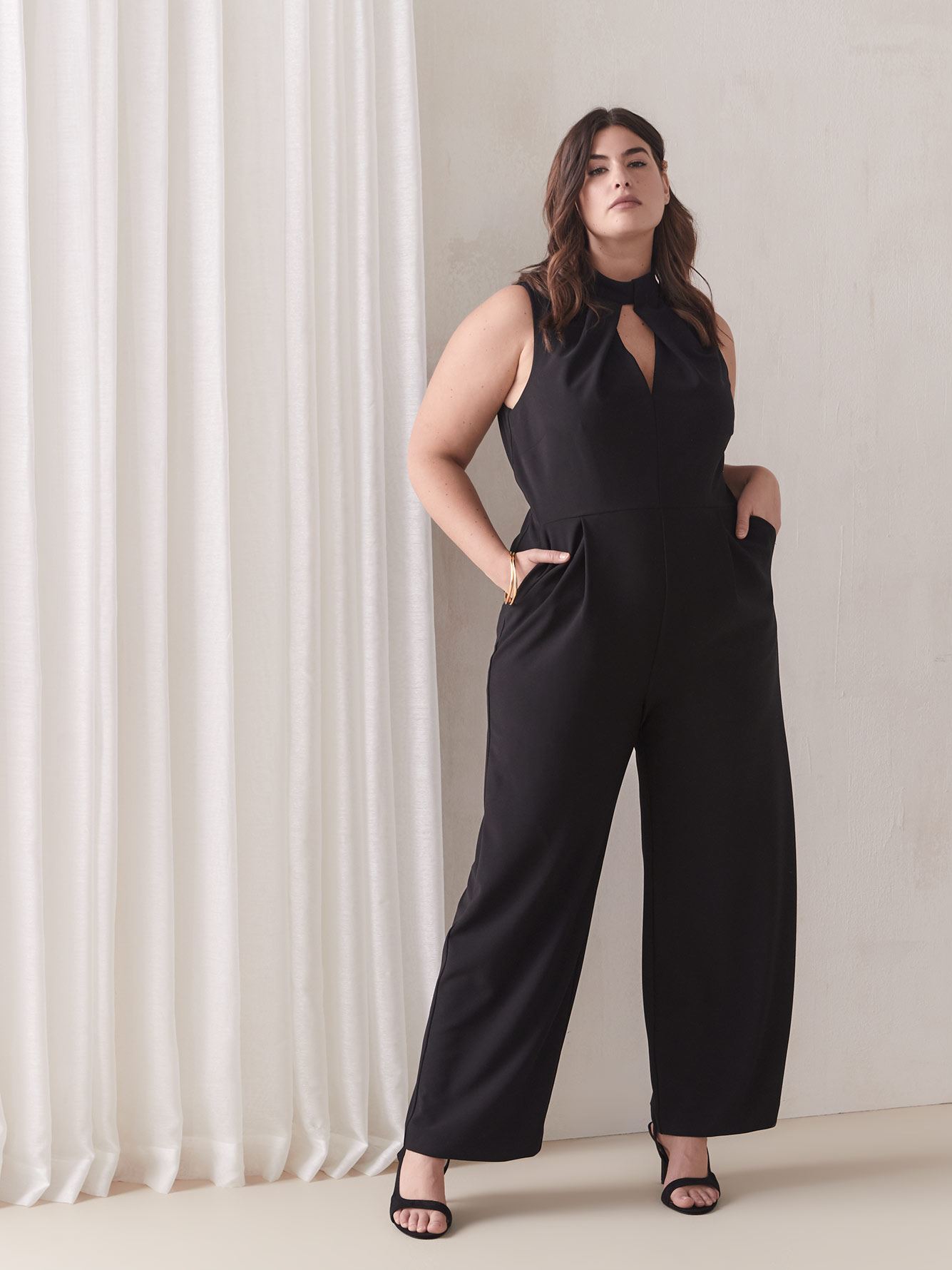 full black jumpsuit