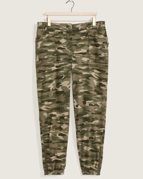 Printed Cargo Pant - Addition Elle