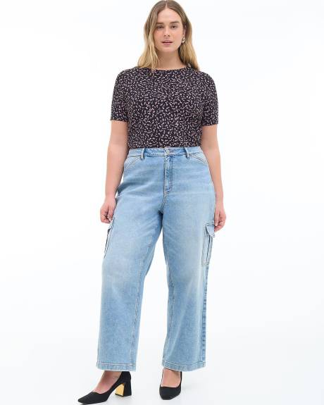 Responsible, Modern-Fit Printed Tee - Addition Elle - PENN. Essentials