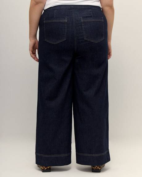 Responsible, High-Waisted Ultra Wide-Leg Sailor Jeans - Addition Elle