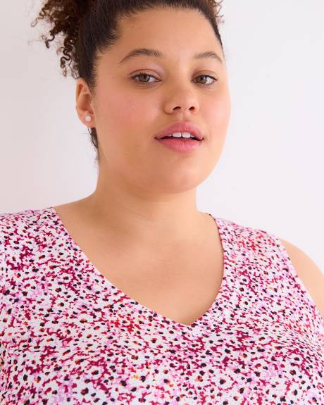 Camisole évasée fleurie à encolure en V - Active Zone