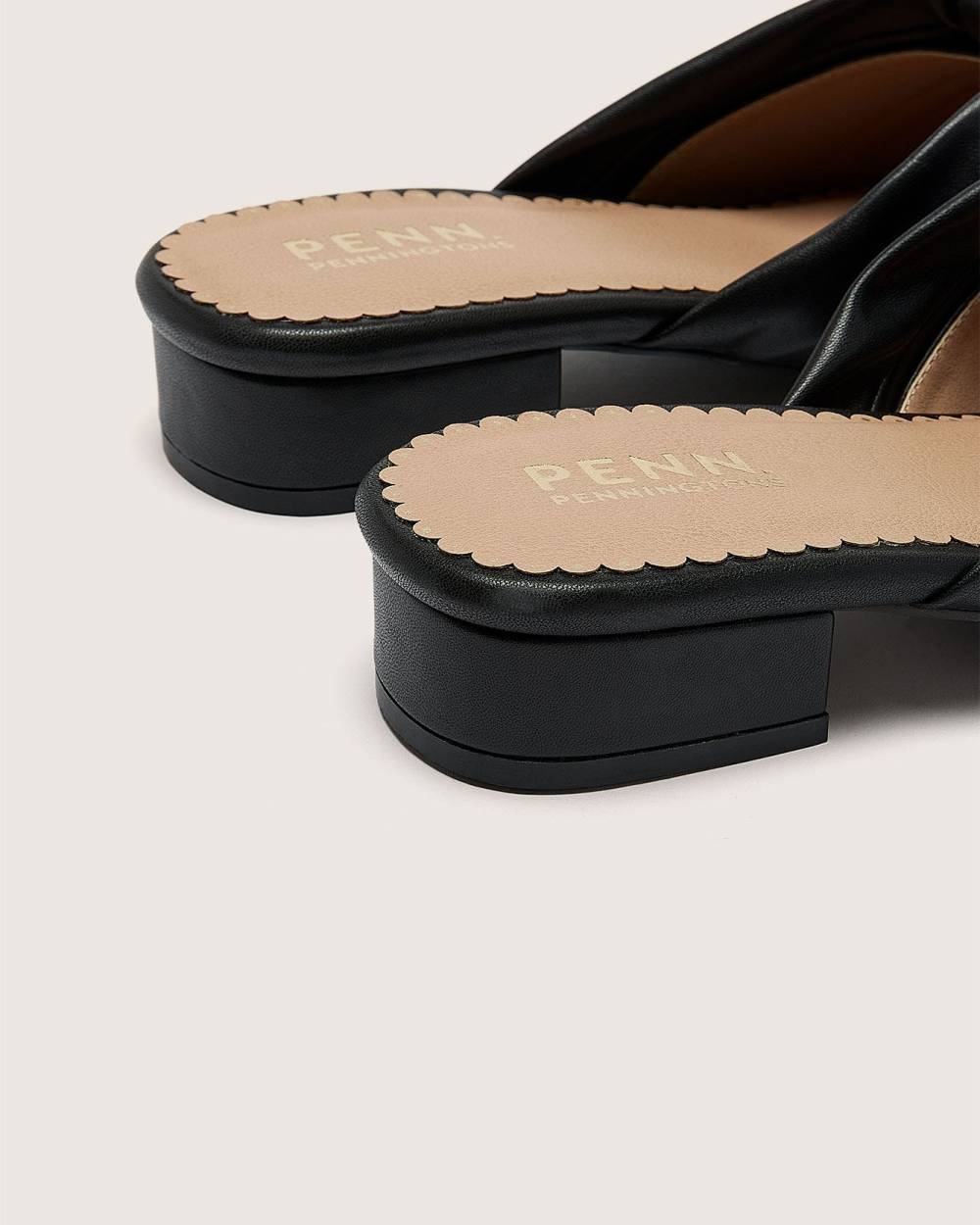 Wide width high heel mules deals