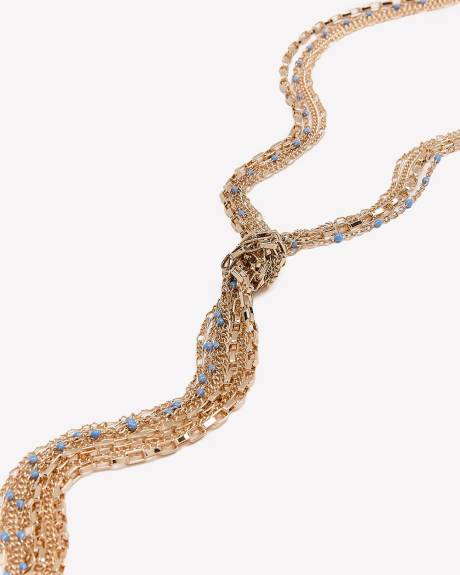 Long Knotted Necklace