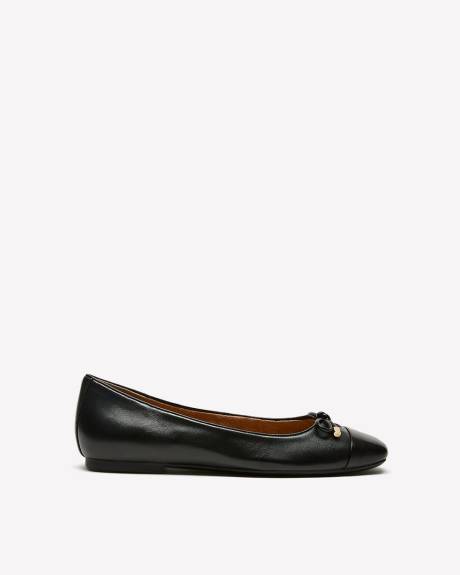 Wide-Width, Black Klara Ballet Shoes - Vionic