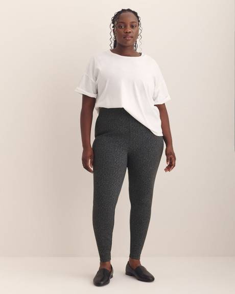 Legging tendance au fini texturé