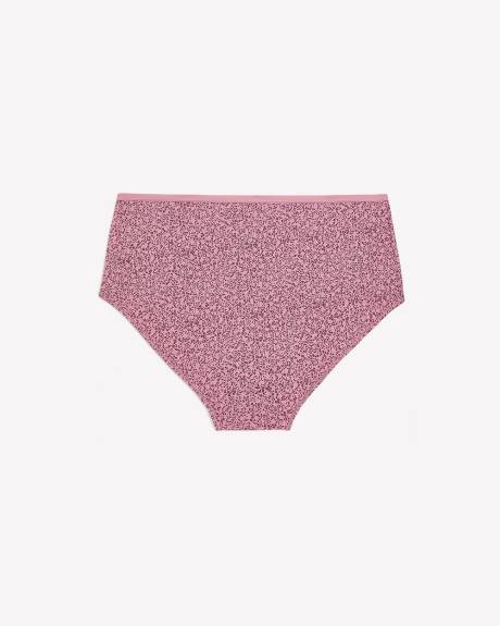 Full Rose Textured Cotton Brief - ti Voglio