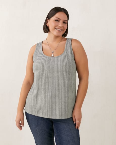 Scoop Neck Jersey Tank Top - In Every Story