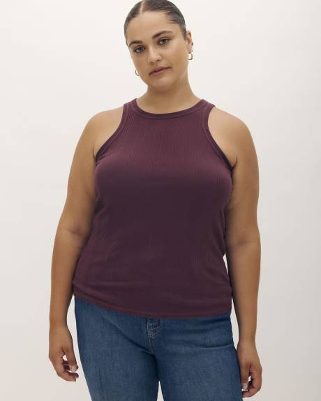 Rib Knit Halter Cami - Addition Elle - PENN. Essentials