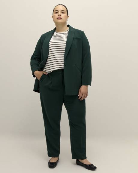 Petite, Tapered-Leg City Pant