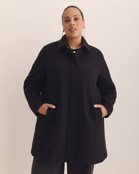Black Swing Coat