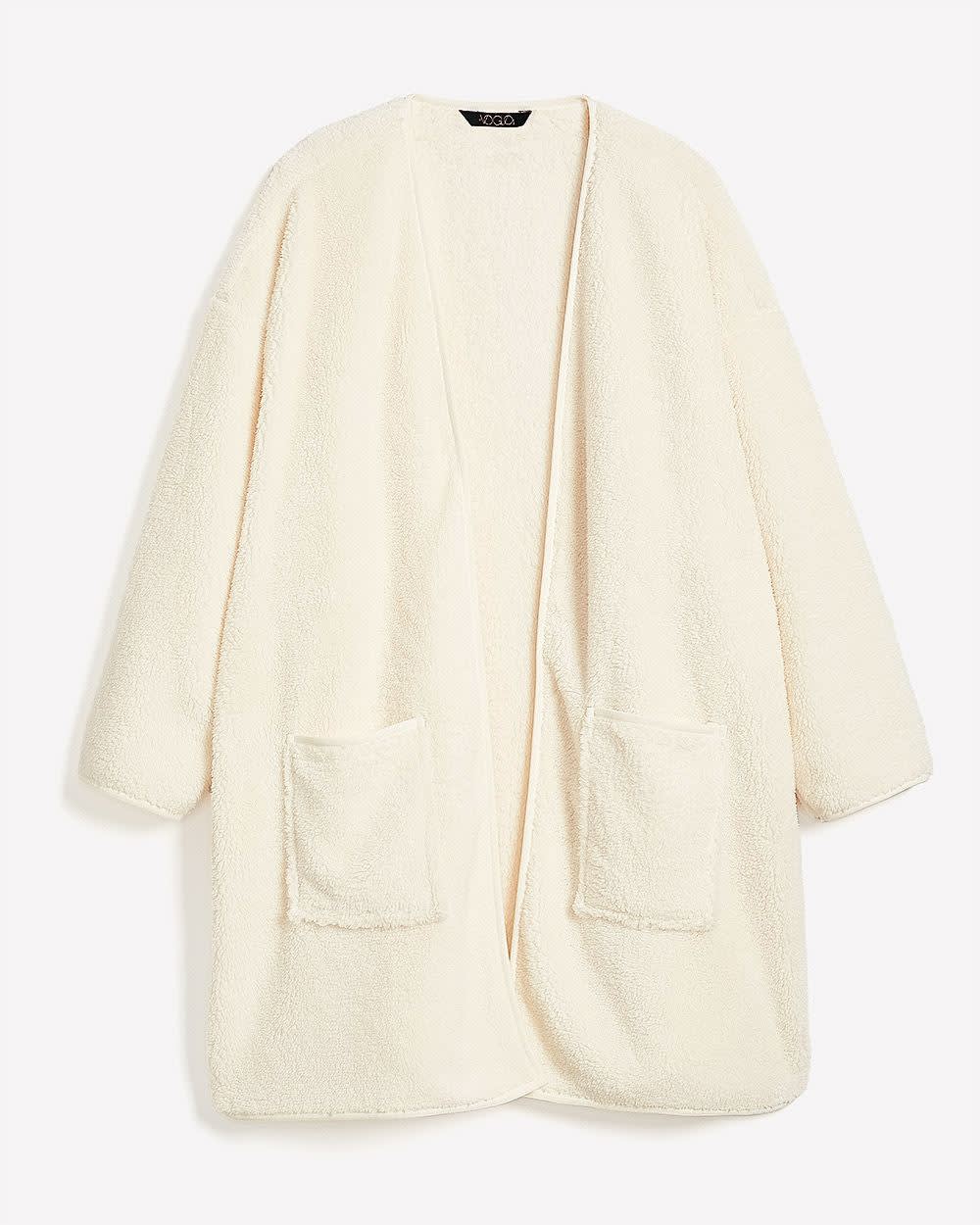 Par-dessus en sherpa blanc - ti Voglio Par-dessus en sherpa blanc - ti Voglio