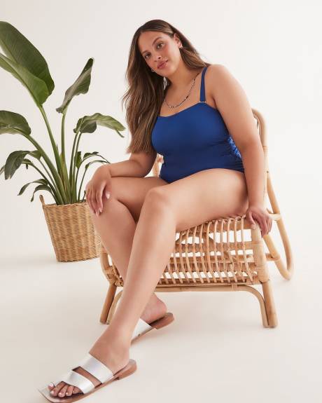 Short Rushing Tube Tankini Top