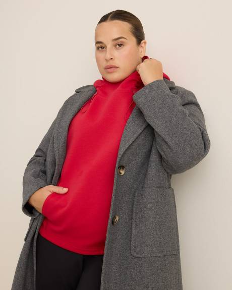 Hooded Fashion Sweatshirt - Active Zone