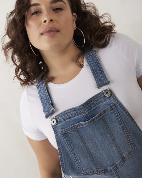Responsible, Light Wash Denim Overalls - d/C JEANS