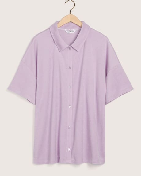 Short-Sleeve Terry Top - Active Zone