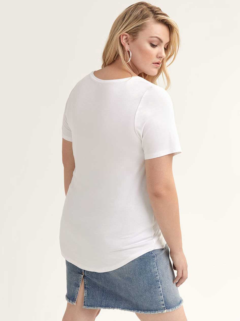 Modern Scoop-Neck T-shirt