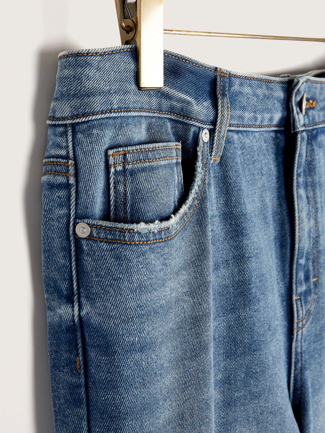 Straight Cropped High-Rise Vintage Jean - Addition Elle | Penningtons