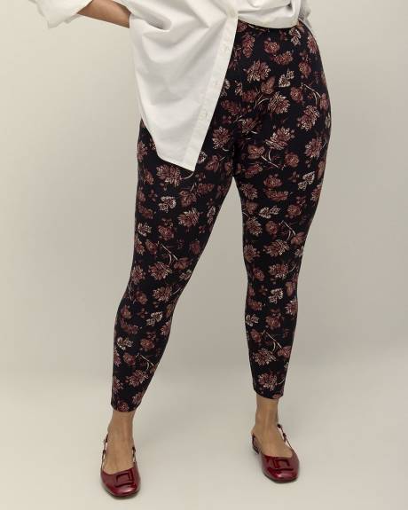 Legging tendance fleuri, tissu responsable - Essentiels PENN.