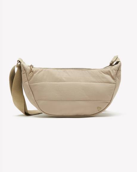 Crescent Nylon Bag with Adjustable Slider Strap - Active Zone