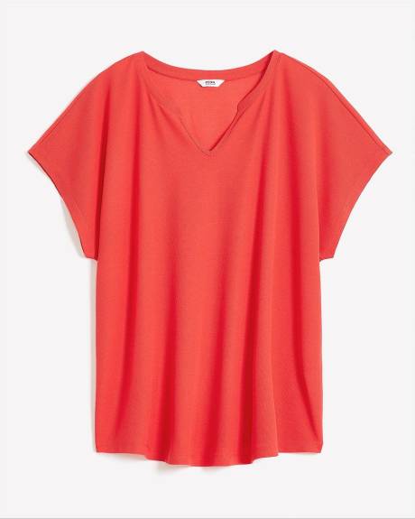 T-shirt à col fendu - Essentiels PENN.