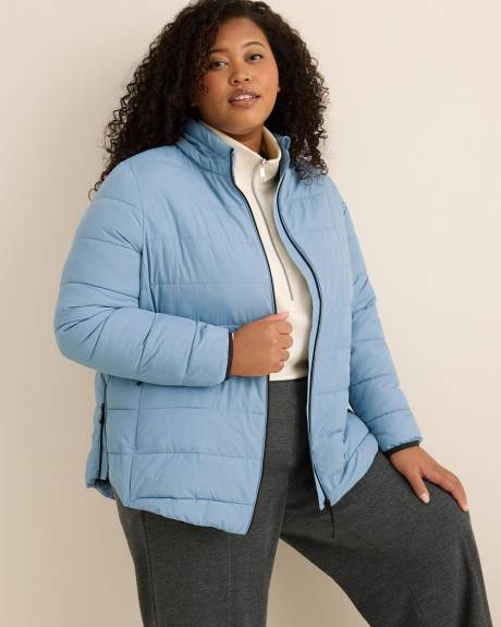 Packable Jacket with Removable Hood