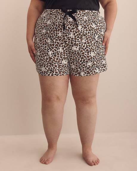 Snoopy Cheetah-Print Boxer - ti Voglio