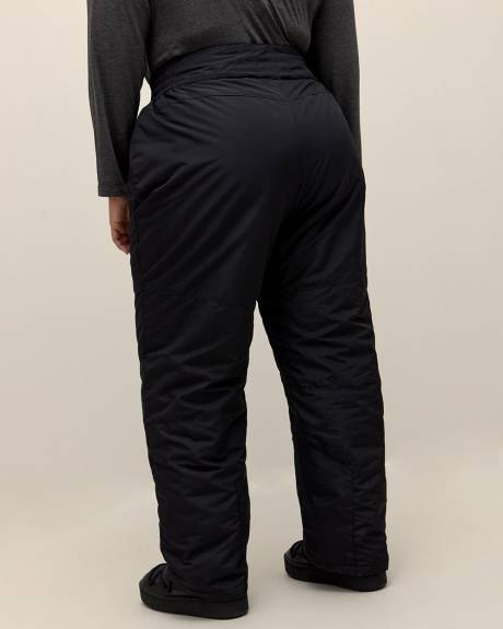 Pantalon de neige uni, tissu responsable - Active Zone