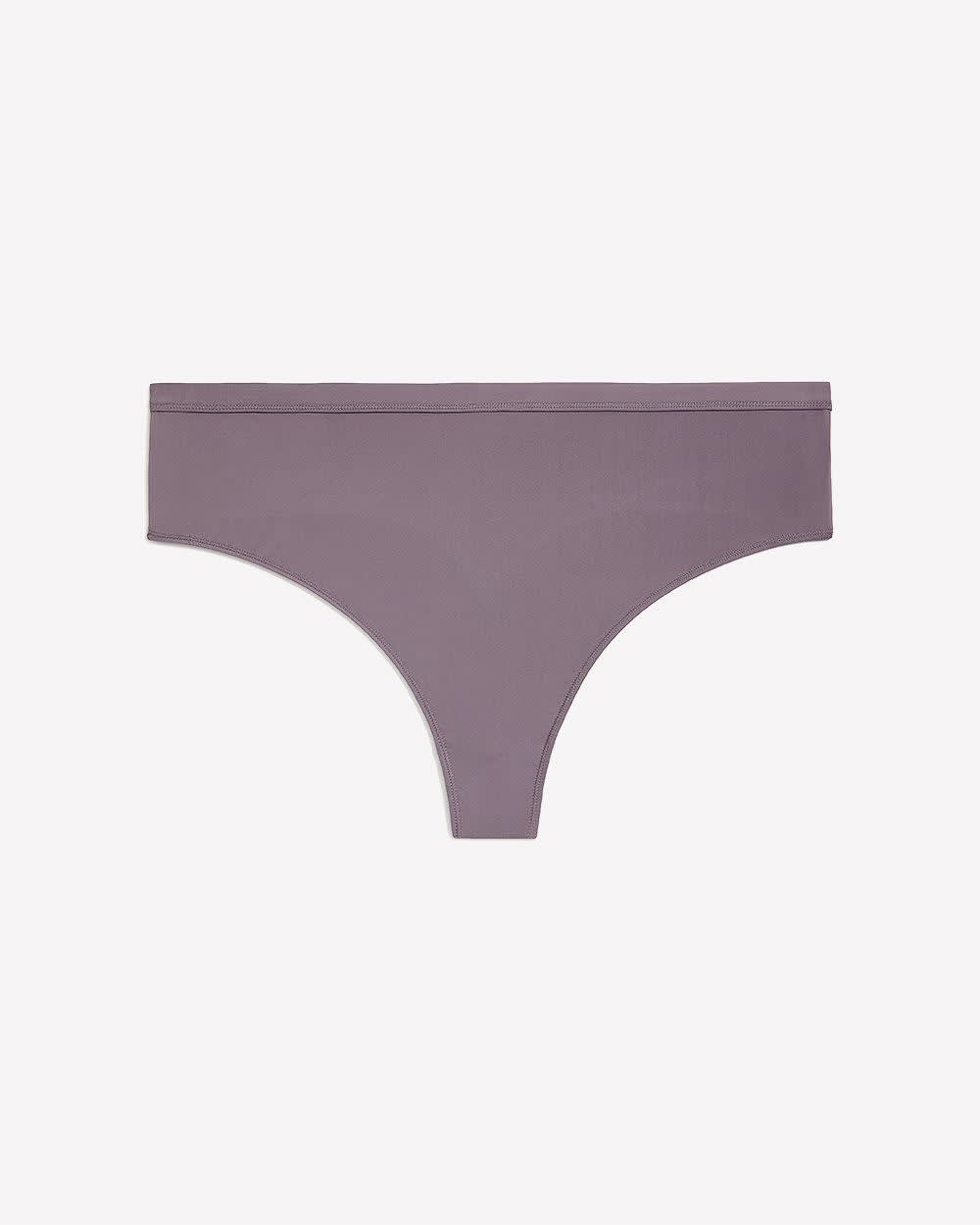 Culotte tanga en microfibre violet - ti Voglio