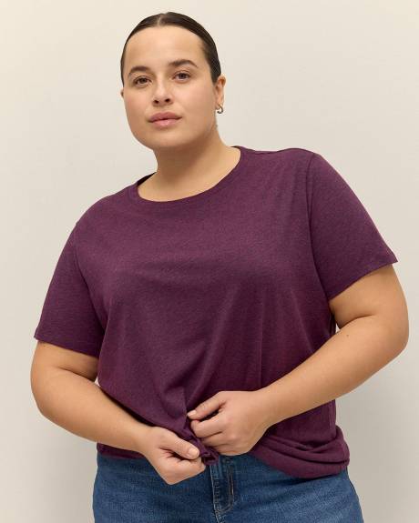 Boyfriend-Fit Short-Sleeve T-Shirt - PENN. Essentials