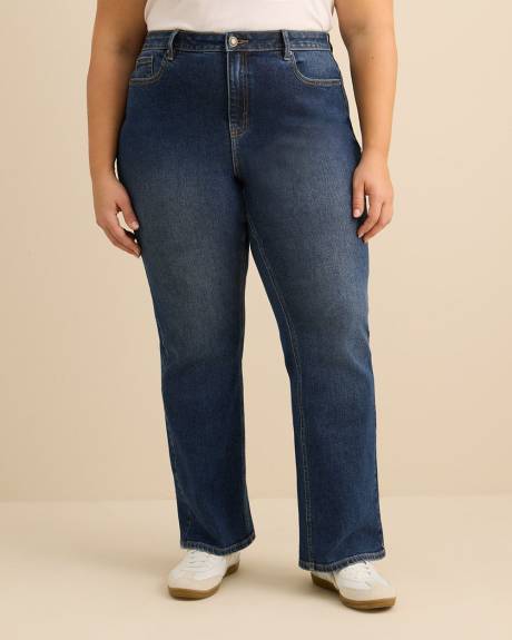Jean taille haute &agrave; jambe &eacute;vas&eacute;e, coupe classique - d/C Jeans