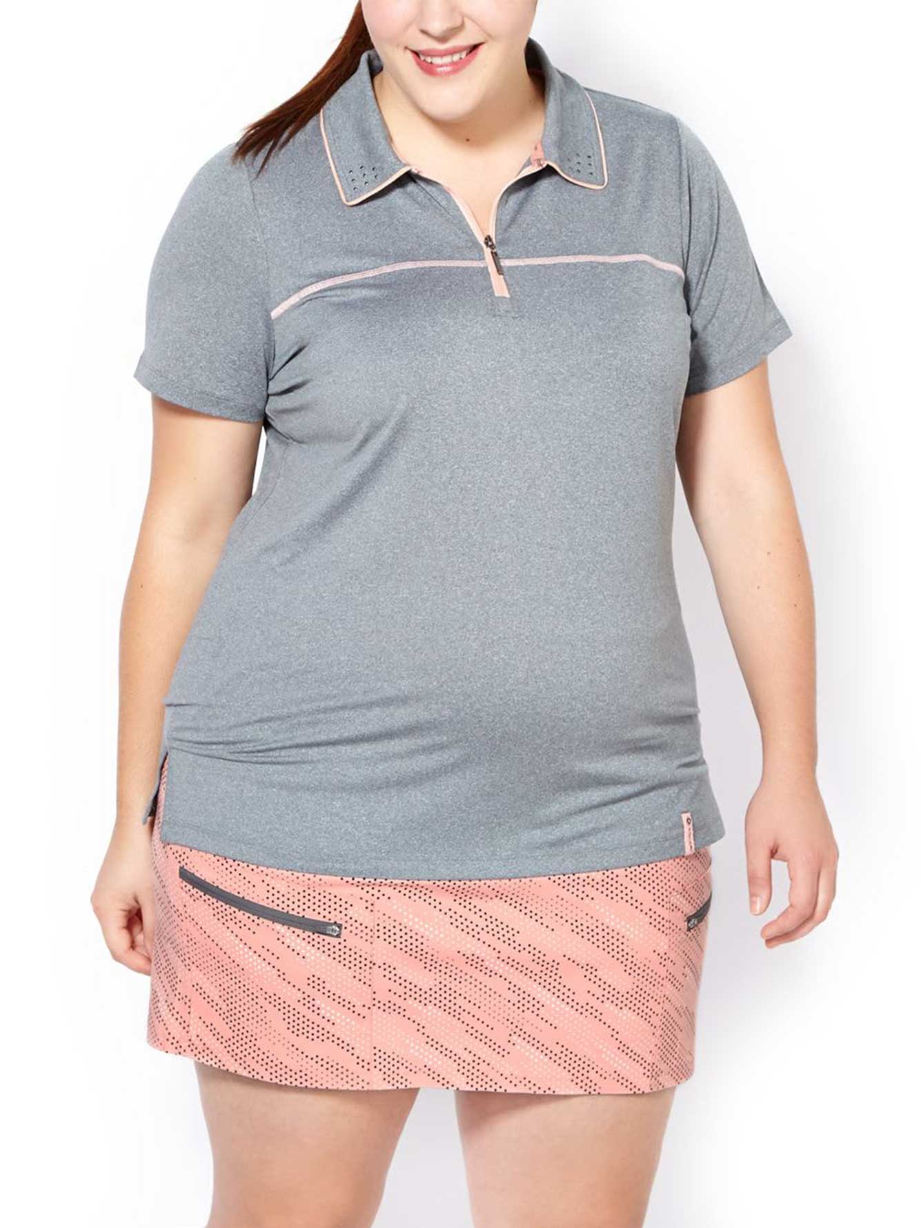 plus size golf polo