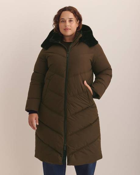 Responsible, Long Puffer Jacket