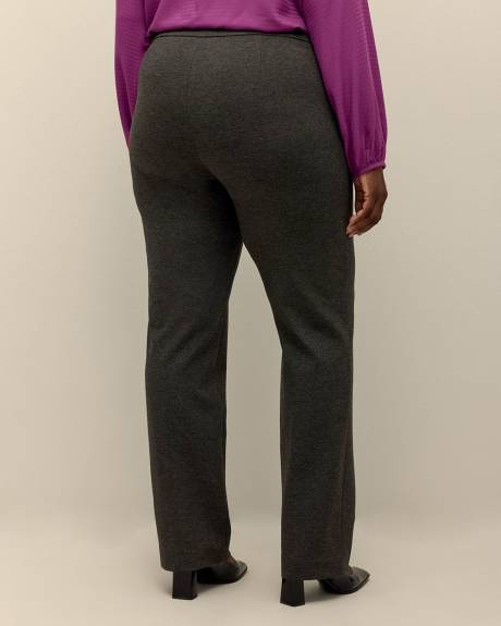 Petite, Essential Ponte de Roma Sculpting Straight-Leg Pant