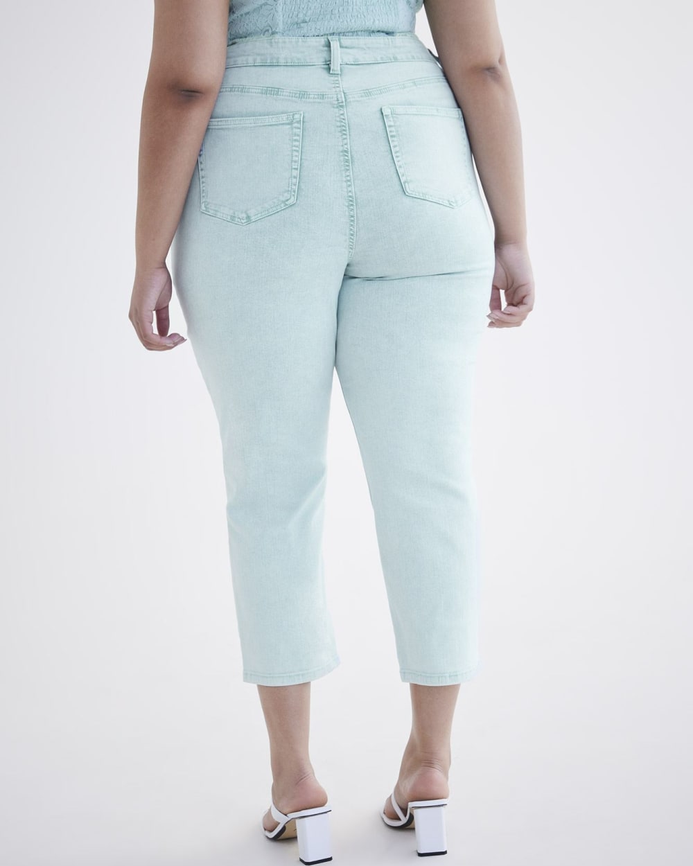 Straight leg coloured sales jeans