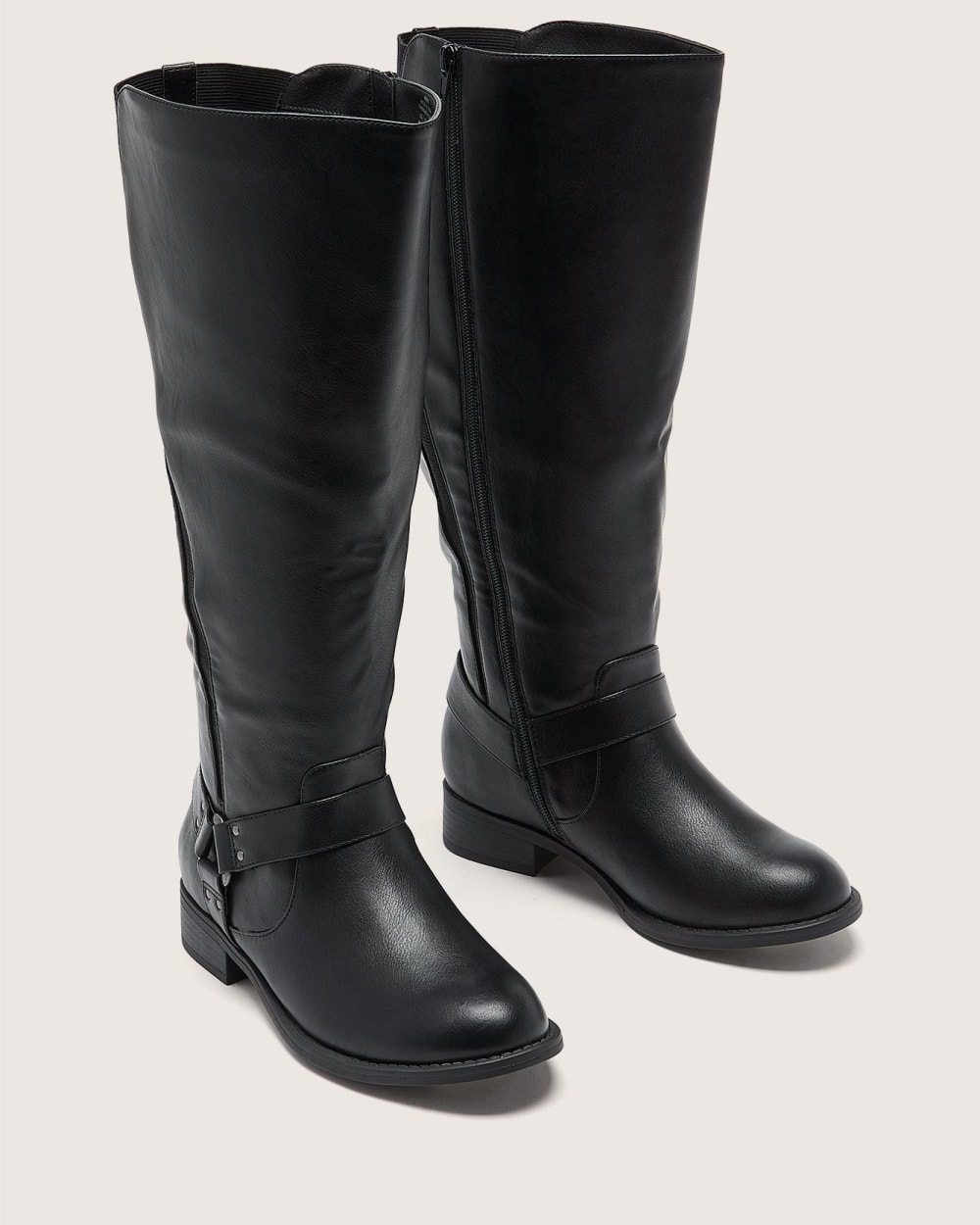 Bottes hautes, pied très large Penningtons