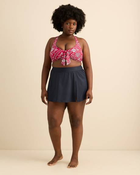 Jupe de bain avec short int&eacute;gr&eacute;