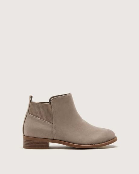 Extra Wide Width Stretch Chelsea Booties - Addition Elle