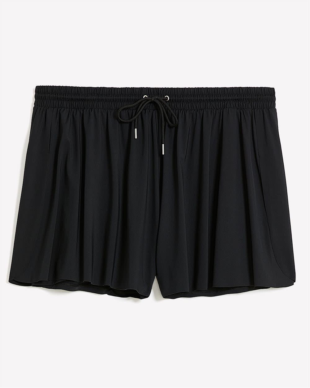 Black Flowy Runner Short Active Zone Penningtons
