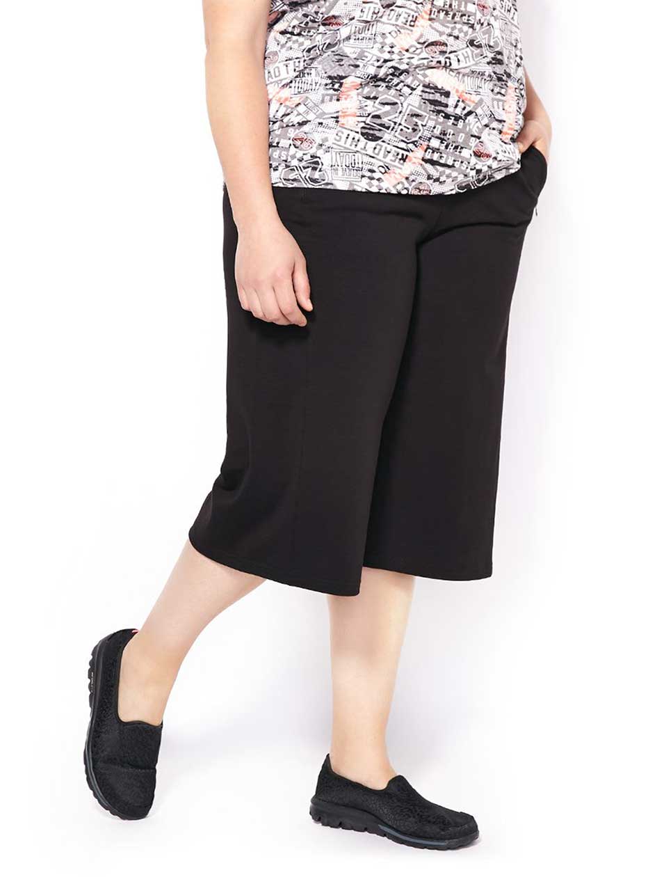 ActiveZone Plus-Size Wide Leg Capri