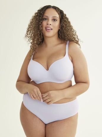 Solid Microfiber Underwire T-Shirt Bra - Déesse Collection