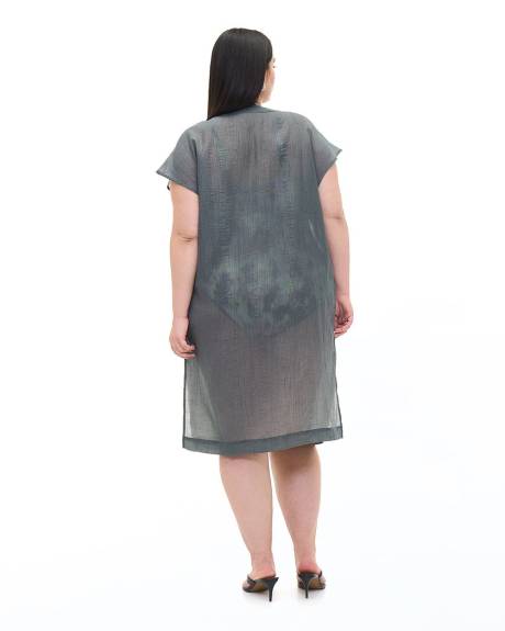 Kimono long ouvert sans manches - Addition Elle