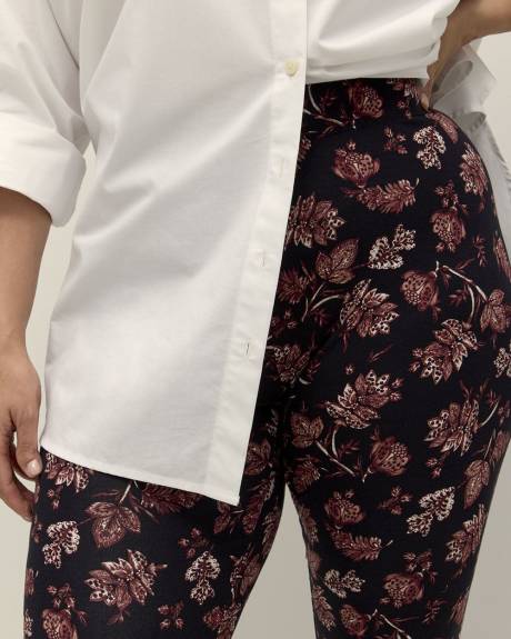 Legging tendance fleuri, tissu responsable - Essentiels PENN.